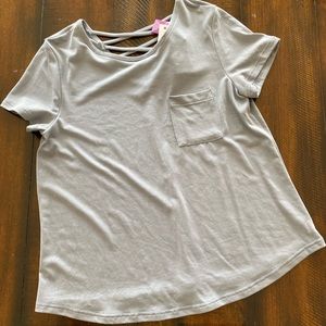 NWt Gray Aqua Shirt